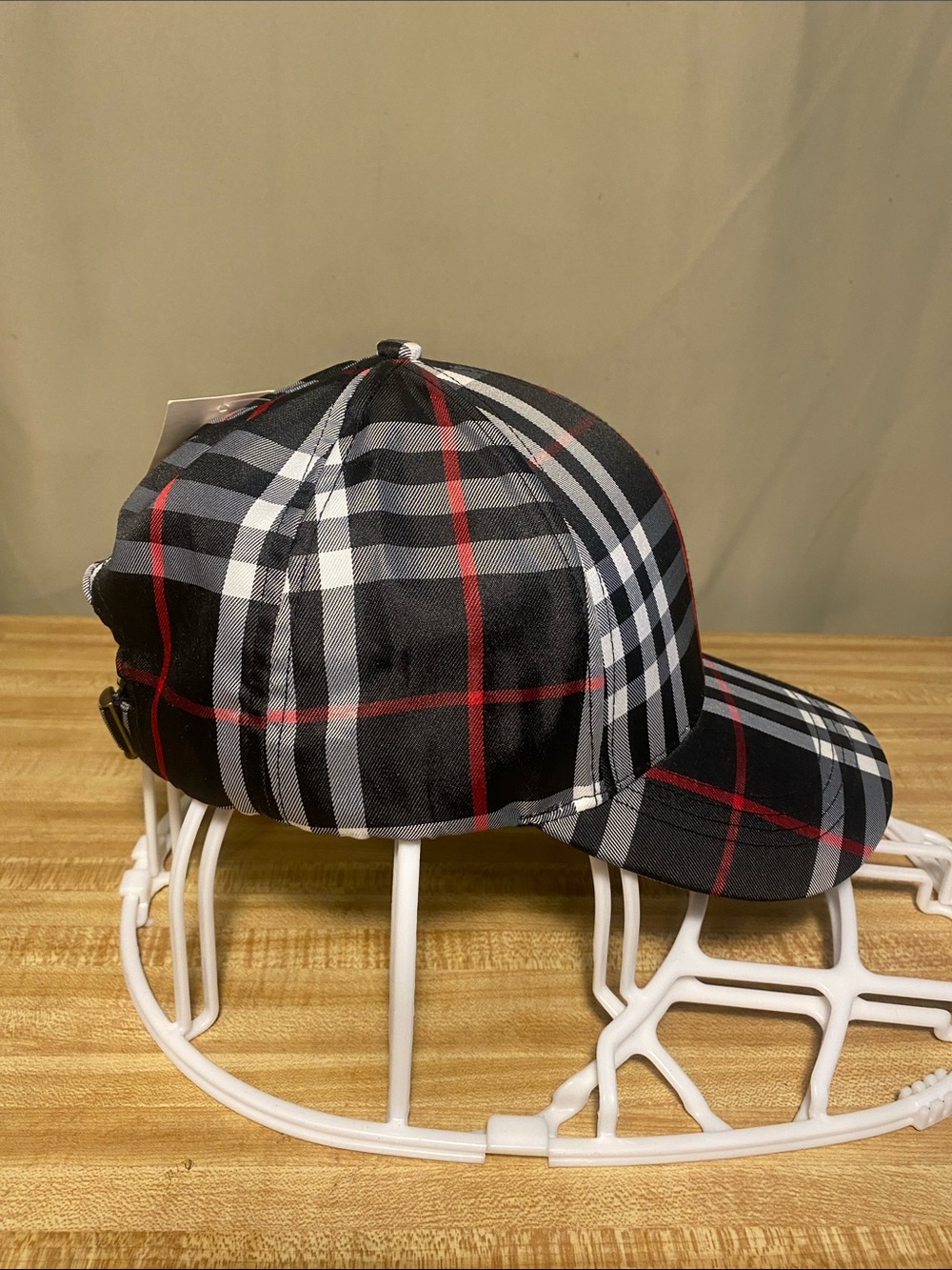 Burberry London Baseball Cap Check Gold Prorsum Knight Unisex O/S NWT - Picture 2 of 7